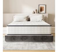 TEENO Matelas 180x200 | Épaisseur 22cm | Matelas en Mousse à Mémoire de Forme | Matelas de lit d'adulte | Certifié Oeko-TEX | Sommeil Parfaite| 2 Personnes (Matelas 180x200x22cm)