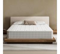 TEENO Matelas 2 Personnes 180x200-22 cm Épaisseur, Mousse à Mémoire de Forme Mi-Ferme, 7 Zones de Soutien, Isolation des Mouvements, Respirant et Hypoallergénique, Idéal Couple et Chambre Principale