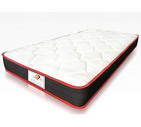 TEENO Matelas 90x190 cm Luxe Mousse à mémoire Foam Épaisseur Gel