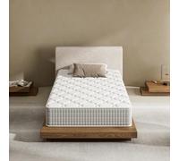TEENO Matelas 90x190 - Épaisseur 22cm, Matelas en Mousse à Mémoire de Forme, Mi-Ferme, Double Face aux 7 Zones de Soutien Ergonomique, Certifié Oeko-TEX, Confort Respirant