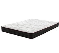 TEENO Matelas 90x200 CM Luxe Mousse à mémoire Épaisseur 16 cm Gel Mousse HR Confort Équilibré