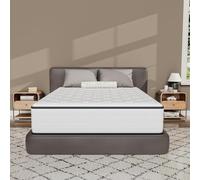 TEENO Matelas Mémoire de Forme 160x200, 30cm d'épaisseur, Matelas 2 Personnes, Parfait Soutien Haute Résilience Ultra Respirant, Réversible à Deux Faces Entièrement Utilisable