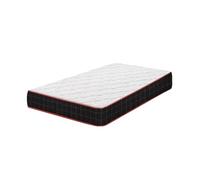 TEENO Matelas Ressorts 90x190CM Luxe Mousse a mémoire Foam Epaisseur 20CM Gel