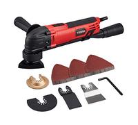 TEENO Outil multi-fonctions oscillatoire filaire 300W 15000-23000 tr/min avec 11 accessoires 6 vitesses réglables