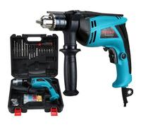 TEENO® Perceuse à percussion 710W+16 accessoires