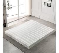 TEENO Sommier Tapissier 140x190CM avec Pieds - Sommiers à Lattes pour Matelas 140x190CM