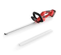 Taille-haie électrique Professionnel Rechargeable TEENO 2700 TR/Min avec 1 Batterie 2.0Ah et Chargeur, Longueur de Coupe 520 mm, diamètre de Coupe 16 mm, pour Jardins, pelouses et terrasses