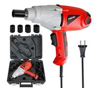 TEENO Visseuse hocs 1010 W, 450N.m,Longueur Câble : 200 cm, Livré en coffret avec 4 douilles (17, 19, 21 et 22 mm)