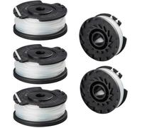 TEENO VPCD2095 Lot Reflex 5 bobines de 5 m&egrave tres de Fil, Blanc, 1,5 mm4