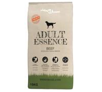 Teenpull Adult Essence Beef Lot de 2 boîtes de 15 kg de nourriture sèche pour chien équilibrée avec prébiotiques, facile à digérer, soutient la peau, le pelage et la digestion pour toutes les races à