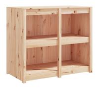 Teenpull Armoire de Cuisine d'extérieur en Bois de pin Massif 106x55x92 cm MEPPEL Rangement spacieux Buffet Cabinet pour Cuisine Jardin Pratique et modulable