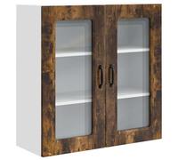 Teenpull Armoire de Cuisine Kalmar en Bois d'ingénierie chêne fumé 80 x 31 x 80 cm, Grand Espace de Rangement, Meuble Buffet pour Stockage intérieur, idéal pour Organisation Cuisine Moderne