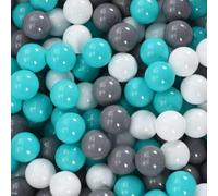 Teenpull Balles de Jeu Multicolore 500 pcs en Plastique léger 6 cm pour bébé Enfant, idéal pour Piscine sèche, motricité, éveil, activité intérieur extérieur, Remplissage Tente cabane
