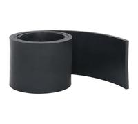 Teenpull Bande en caoutchouc pour chasse-neige noire 150 x 15 x 1 cm résistante aux intempéries avec double couche de maille pour un déneigement efficace et un fonctionnement plus silencieux sur