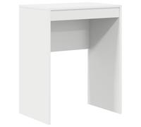 Teenpull Bureau Blanc Compact 60 x 40 x 76 cm en Bois d'ingénierie, Bureau de Travail pour Bureau à Domicile, Bureau d'ordinateur Stable et Facile à Assembler, idéal pour Espace Bureau Moderne