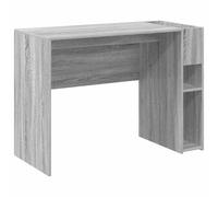 Teenpull Bureau Gris Sonoma en Bois d'ingénierie 109 x 50 x 78 cm avec Grand Espace de Rangement, Bureau d'ordinateur Fonctionnel pour Bureau à Domicile, Bureau de Travail Moderne et Pratique