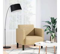 Teenpull Canapé-Chaise accoudoirs Gris-Vert en Tissu Velours côtelé 54 cm Confortable, Chaise d'appoint Salon, Fauteuil Lecture, Chaise Lounge intérieure, siège Chambre, Chaise Cosy Robuste