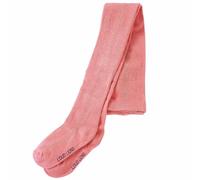 Teenpull Collants pour enfant vieux rose avec rayures lurex scintillantes, taille élastique, talon et orteils renforcés, 75 % coton respirant, taille 104 pour le quotidien, l'école, la maternelle, le