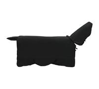 Teenpull Couverture Équine Noir en Polyester 165 cm avec Doublure Thermique Respirante pour Cheval en Extérieur Hiver Protection Chaleur Isolation Durable