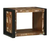 Teenpull Cube Mural Marron en Bois recyclé Solide 55 x 35 x 40 cm Rangement intérieur Moderne Minimaliste étagère Murale Stable et Durable pour Salon ou Salle de Bain
