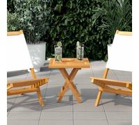 Teenpull Dessus de Table carré en Bois de Teck Massif 40x40x2,5 cm Finition à Base d'eau, Plateau Robuste pour Table Bureau ou Restaurant, Facile à Nettoyer et résistant aux intempéries