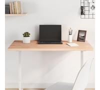 Teenpull Dessus de Table en Bois Massif de hêtre 100x60x2,5 cm rectangulaire pour Table d'appoint Bureau ou Restaurant Surface Durable Facile à Nettoyer