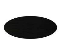 Teenpull Dessus de Table Ovale Bois de chêne Massif 140x60x2 cm Finition Marron foncé pour Table Basse Bureau ou Restaurant Durable et Facile à Entretenir