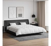 Teenpull Ensemble de Duvet Blanc 3 pièces avec oreillers Plume de Canard 240x200 cm Couette matelassée Douce pour Chambre Moderne Hiver Confort Optimal