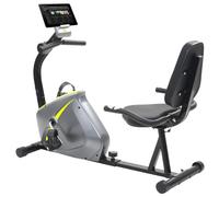 Teenpull Ergomètre magnétique pour siège avec mesure du pouls, résistance à 8 niveaux, volant d'inertie de 7 kg, pédales antidérapantes, écran LCD avec support de tablette pour un entraînement
