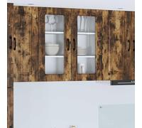 Teenpull Kalmar - Armoire de cuisine en chêne fumé - 40 x 31 x 80 cm - Armoire pour cuisine, armoire de rangement, buffet, buffet avec espace de rangement