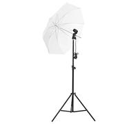 Teenpull Kit de Studio Photo avec éclairage Lampe Flash 5500K, Parapluie diffuseur, trépied réglable, Support Toile de Fond Coton 500x300 cm, réflecteur 5 en 1