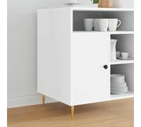 Teenpull Lot de 12 pieds en fer doré - 98 x 40 mm - Ferrures de meubles pour composant d'armoire, supports d'étagère, socle et supports de sol, polyvalents pour cuisine, salle de bain, salon