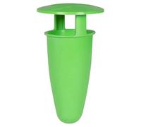 Teenpull Lot de 18 pièges à escargots - Vert - En polypropylène - 8 x 15 cm - Réutilisables - Appât de jardin - Camouflage - Pour régime et sauvage - Utilisation facile sans produits chimiques