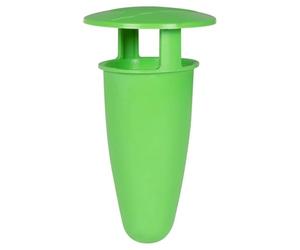 Teenpull Lot de 18 pièges à escargots - Vert - En polypropylène - 8 x 15 cm - Réutilisables - Appât de jardin - Camouflage - Pour régime et sauvage - Utilisation facile sans produits chimiques