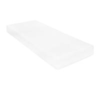 Teenpull Matelas 100 x 200 cm Mousse PU 7 Zones 16 cm épaisseur H2 H3 Soutien Ergonomique Ferme et Souple avec Housse Lavable pour Chambre literie Confortable