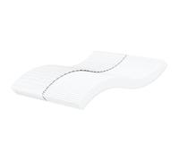 Teenpull Matelas en mousse, blanc, 200 x 210 cm, réversible, avec degré de dureté H2 et H3, matelas confortable pour un sommeil réparateur, housse respirante