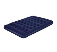 Teenpull Matelas Gonflable floqué Bestway 203x152x28 cm avec Pompe à Pied intégrée, Oreiller intégré, léger et Pliable pour Camping randonnée Bivouac, Couchage Confortable intérieur extérieur