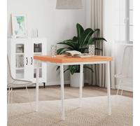 Teenpull Plateau de table 70 x 70 x 4 cm carré en bois de hêtre massif laqué, durable, pour table à manger, bureau, polyvalent, projet de meubles