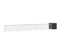 Teenpull Poulailler en Acier galvanisé Anthracite 900x91x100 cm avec 7 Cages d'extension, enclos sécurisé pour Poules, Lapins, cobayes, furets, adapté intérieur extérieur Jardin