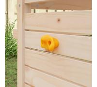 Teenpull Prise Escalade Jaune 12 pcs 100 x 67 x 43 mm PP, Mur intérieur et extérieur, kit grimpe Enfant, entraînement motricité et Force, Fixation Facile, Surface texturée sûre