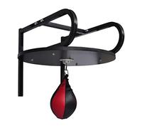Teenpull Speedball Plateforme avec cadre en métal et plaque en bois, rotation à 360° pour sac de frappe, sac de frappe, kickboxing, MMA, taekwondo, fitness, entraînement de frappe et de coups de pied