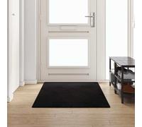 Teenpull Tapis Couloir Noir 100 x 250 cm en Polypropylène Antidérapant, Confortable et Résistant, Idéal Salon et Chambre, Facile d’Entretien, Tapis Rectangulaire Moderne pour Intérieur