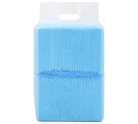 Teenpull Tapis d’hygiène pour Chiens 100 pcs 45 x 33 cm Tissu Non tissé Absorbant éducateur propreté jetable Protection Sol pour Chiots Incontinence Dressage