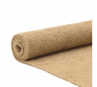 Teenpull Tapis de Chanvre pour rongeurs 0,5x1 m épaisseur 5 mm Naturel Absorbant et découpable pour Lapins cochons d’Inde Hamsters hygiène et Confort Durable en Cage