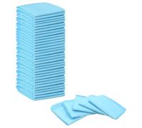 Teenpull Tapis d'entraînement pour Animaux en Tissu Non tissé 50 pcs 60x45 cm avec Absorption Super absorbante, barrière Anti-Fuite, Usage intérieur pour Chien, Chat, Chiot, Lapin, Protection Sol