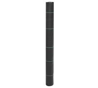 Teenpull Toile anti-mauvaises herbes noire, 1 x 5 m, tissu PP, non-tissé de jardin stabilisé aux UV pour un contrôle efficace des mauvaises herbes, film de paillage respirant pour le jardin et