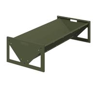 Teenpull Trough d'alimentation pour Le bétail en Acier laminé Vert Olive, 108 x 50 x 28 cm, capacité 10 kg, résistant aux intempéries, Usage intérieur extérieur