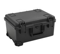 Teenpull Valise de vol Portable Noire en polypropylène 54x41,5x29 cm avec Mousse Amovible, Mallette Rigide de Protection pour Appareil Photo, caméra, Objectif, Rangement et Transport sécurisé