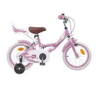 Teenpull Vélo pour Enfants 12 Pouces Cadre Acier avec Guidon et Selle réglables pour Enfants de 2 à 4 Ans, Freins étrier, Garde-Boue et Sonnette, idéal pour Balade