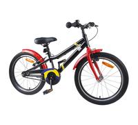 Teenpull Vélo pour Enfants 22 Pouces Cadre Acier avec Garde-Boue et Frein linéaire, idéal pour Balade en Ville, randonnée et Cyclisme, Selle réglable pour 7 à 12 Ans